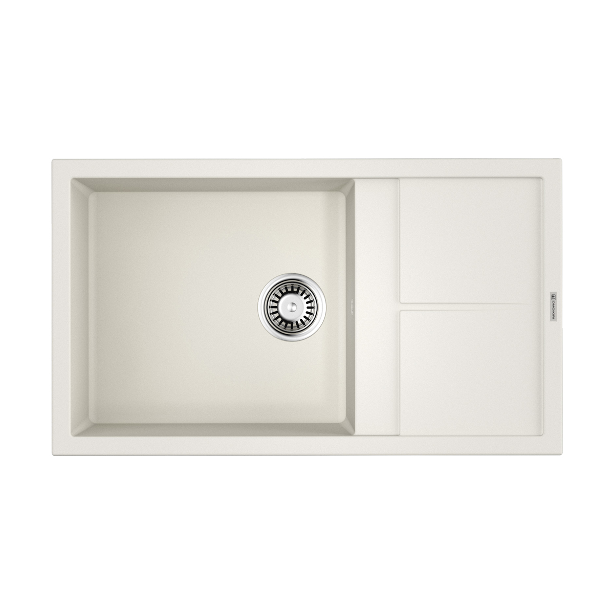 Кухонные мойки Кухонная мойка 860x500x200 Sumi 86-WH Tetogranit/белый 