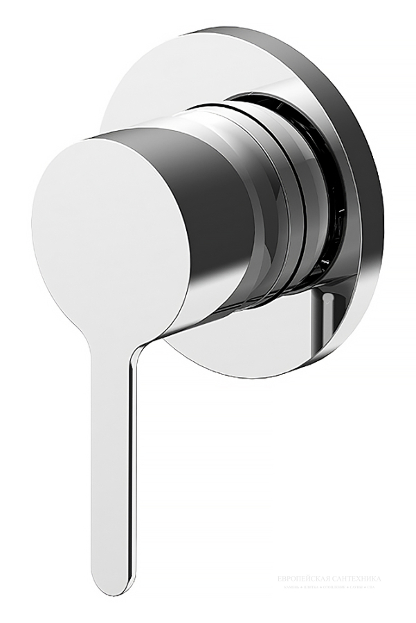 Cмеситель для душа Snap встраиваемый, внешняя часть, цвет хром