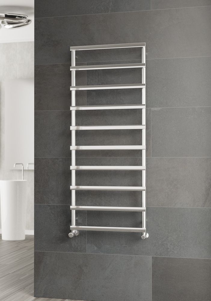 Полотенцесушители Полотенцесушитель водяной 1300/530 мм (10 перекладин), цвет хром 