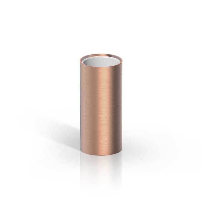 SMB Тамблер Copper brushed PVD/White