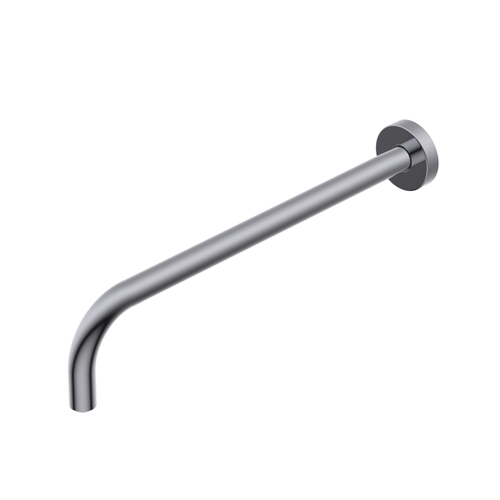 Кронштейн  L-350mm для верхнего душа, цвет черный матовый.