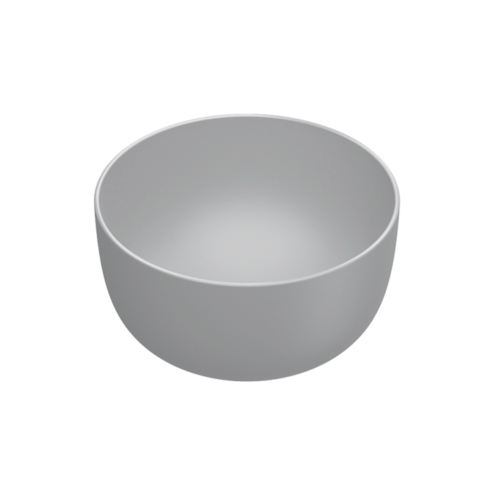 Раковины Раковина 42 h22 накладная, без отверстий под смеситель, покрытие Cataglaze+, цвет Cemento Satinato 