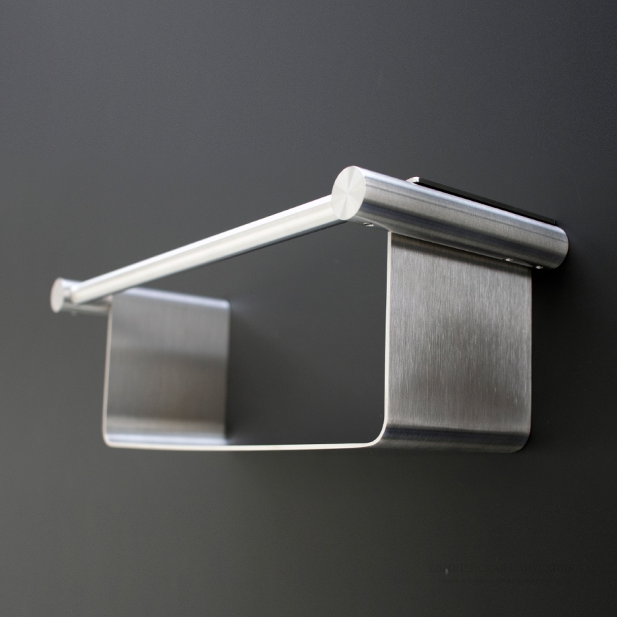 Полка Complements Stem, длина 300 мм, цвет сатинированная сталь