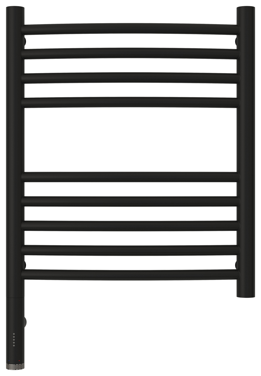 Полотенцесушители Полотенцесушитель электрический 500х400 / МЭМ левый (Матовый чёрный) 