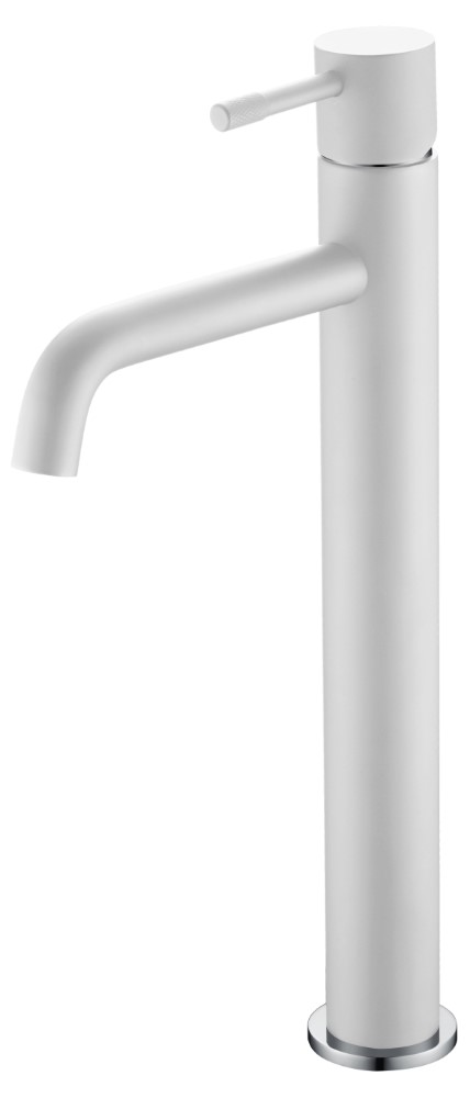 Смесители Смеситель для умывальника высокий, Белый Хром 