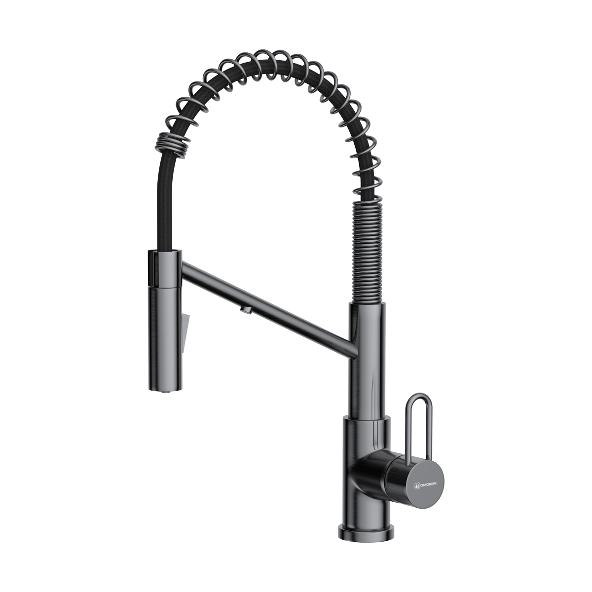 Смесители для кухни Смеситель для кухни Mikawa 2 Plus-GM латунь/вороненая сталь 