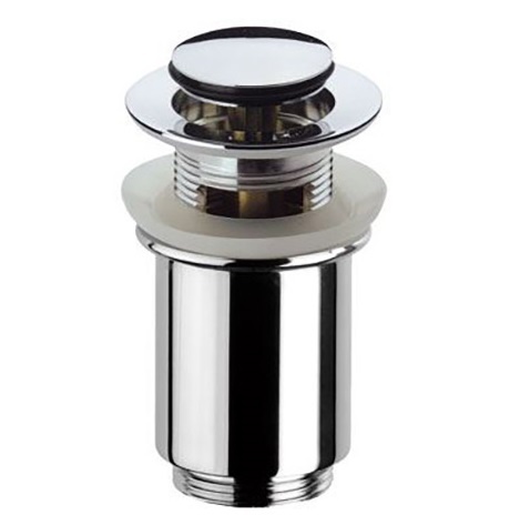 Комплектующие Выпуск для раковины с переливом, хром 