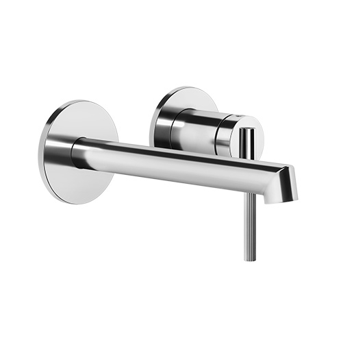 Смесители Настенный смеситель для раковины внешняя часть хром 