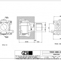 Смесители Внешняя часть запорного вентиля хром 