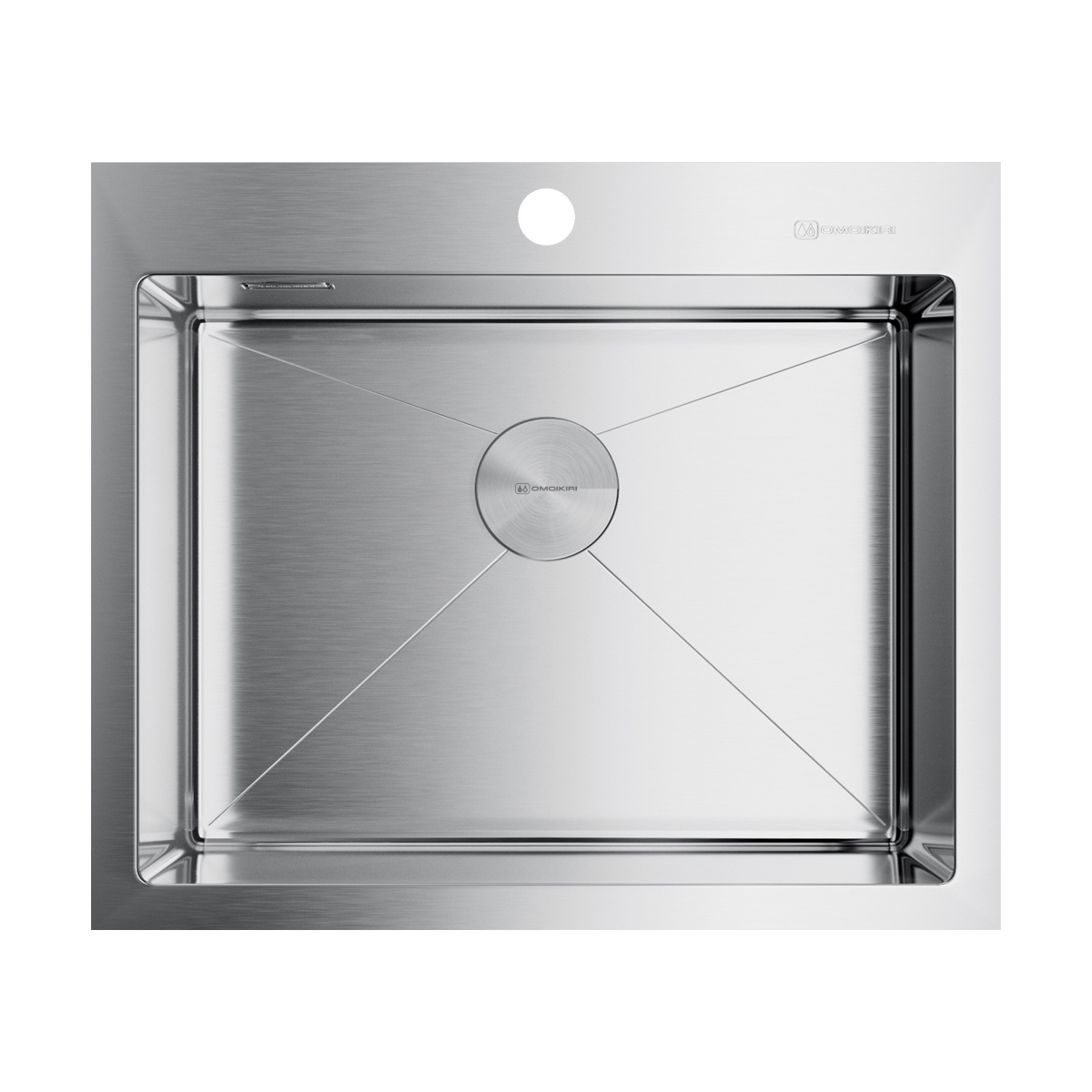 Кухонные мойки Кухонная мойка 590x510x200 Akisame 59-IN нержавеющая сталь/нержавеющая сталь 