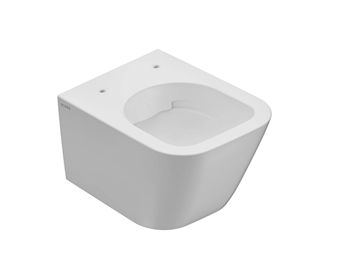 Унитазы Унитаз подвесной безободковый 45х37 см, с системой скрытого крепежа 