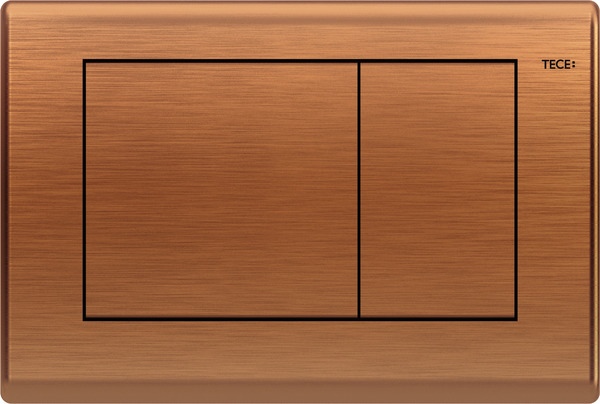 Системы инсталляции TECEplanus, 2 клав., состаренная медь 