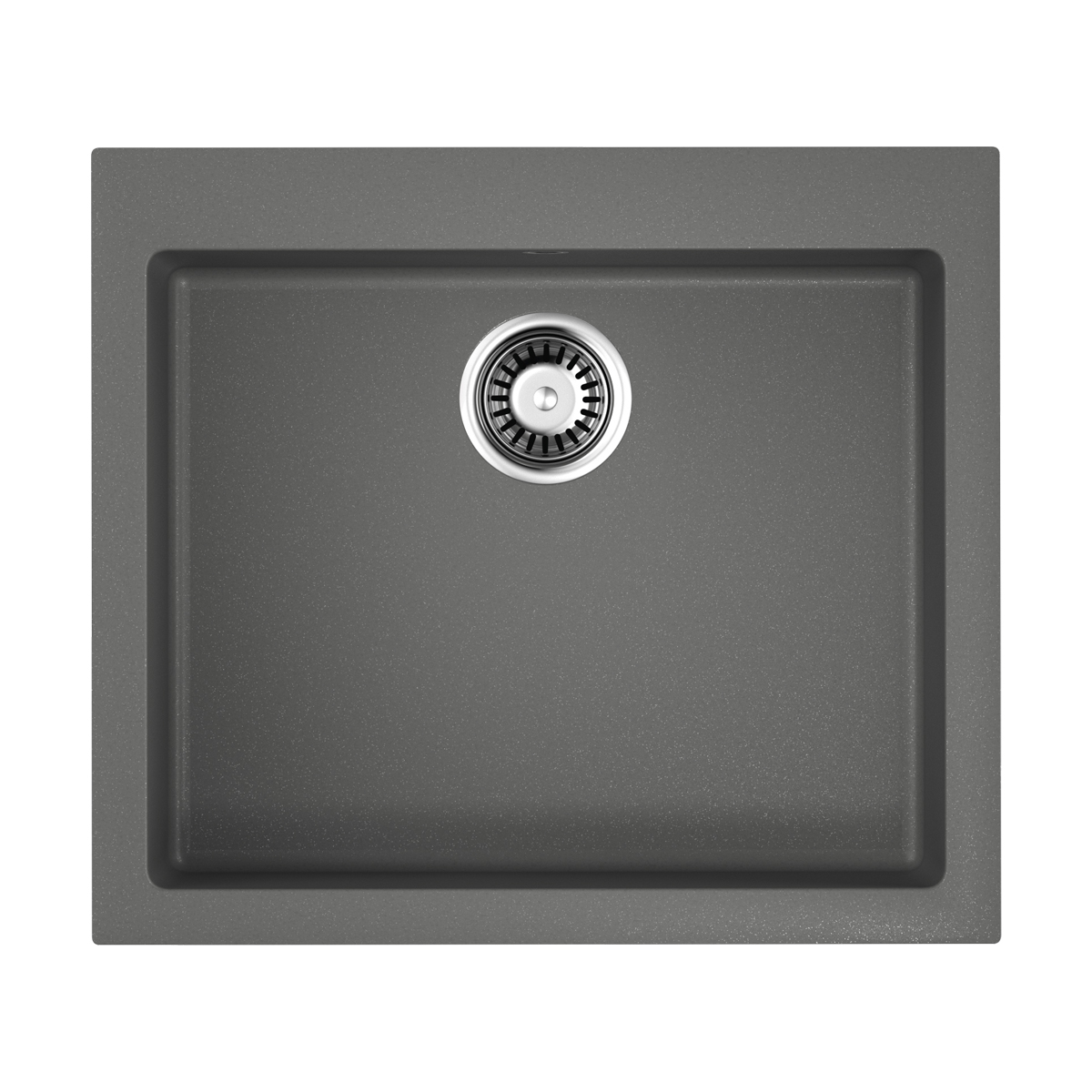 Кухонные мойки Кухонная мойка 570x500x200 Bosen 57-PL Tetogranit/платина 