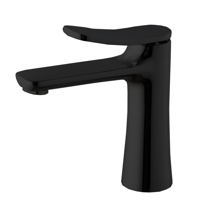 Смесители Смеситель на раковину, на 1 отверстие, цвет чёрный матовый 