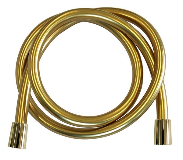 Комплектующие Шланг для душа 120 см, золото 