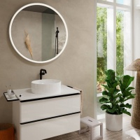 Смесители CoolStart EcoSmart+ Высокий смеситель для раковины, чёрный матовый 