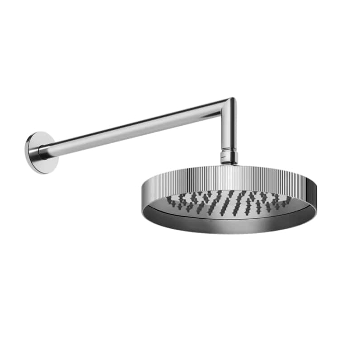 Душевая программа Душевая головка для настенного крепления, поворотная с шарниром, цвет хром 