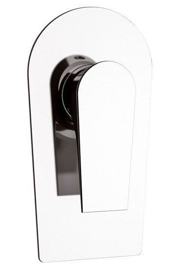 Однорычажный встраиваемый смеситель для душа, цвет хром