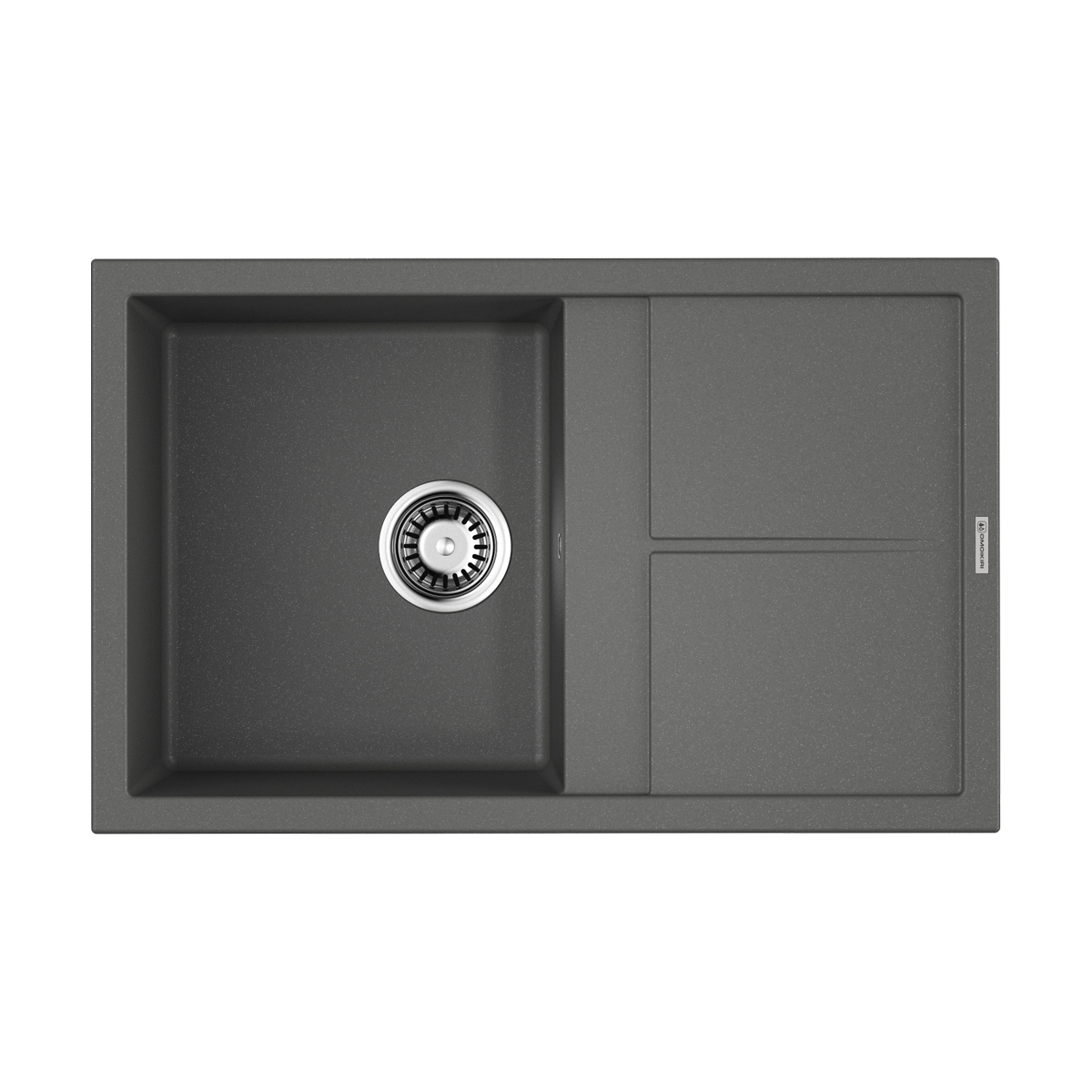 Кухонные мойки Кухонная мойка 790x500x200 Sumi 79-PL Tetogranit/платина 