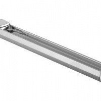 Аксессуары для ванной Полотенцедержатель двойной (хром) 