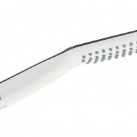 Комплектующие Ручной душ 150 мм, 1 тип струи, хром/белый 