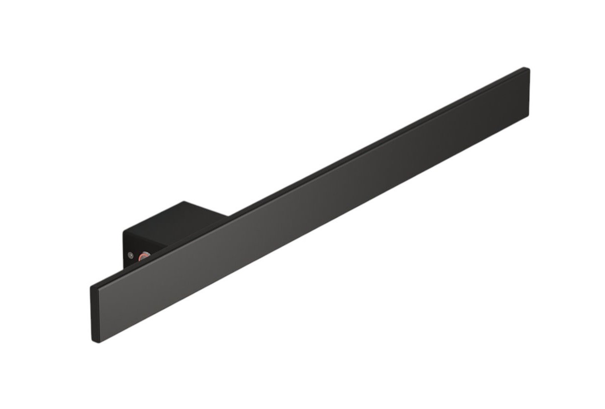 Полотенцесушители Полотенцесушитель электрический 50х1000х60, без кнопки, цвет черный матовый 