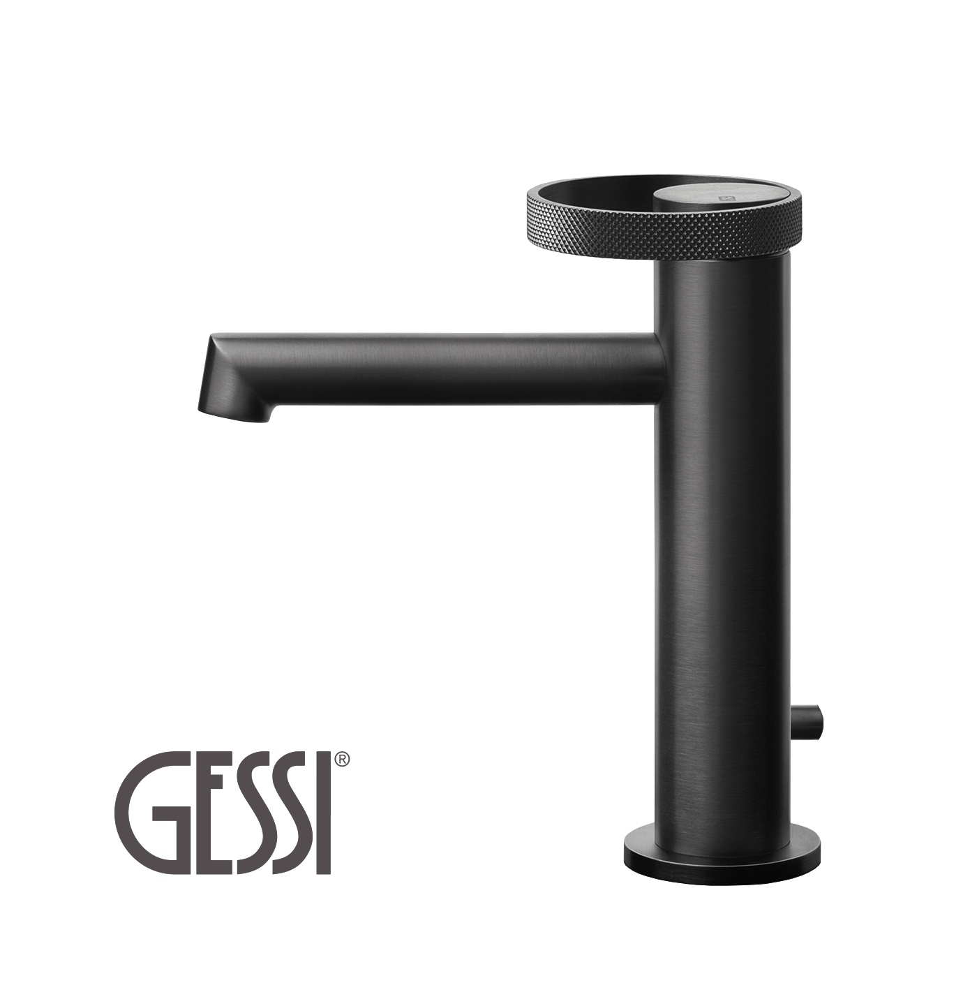 Смесители Смеситель для раковины черный шлифованный металл черный шлифованный металл 