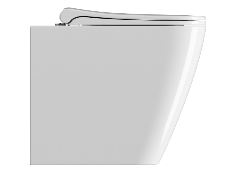 Унитазы Унитаз приставной 520×350 мм, Swirlflush, с креплением FISSVBT, цвет белый глянцевый 