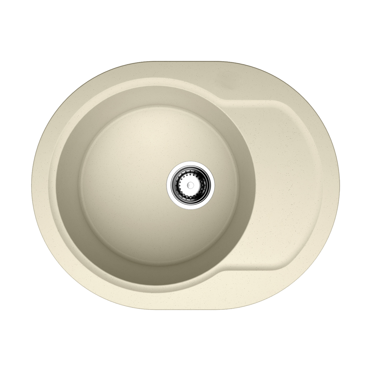 Кухонные мойки Кухонная мойка 620x500x190 Manmaru 62-BE Artgranit/ваниль 