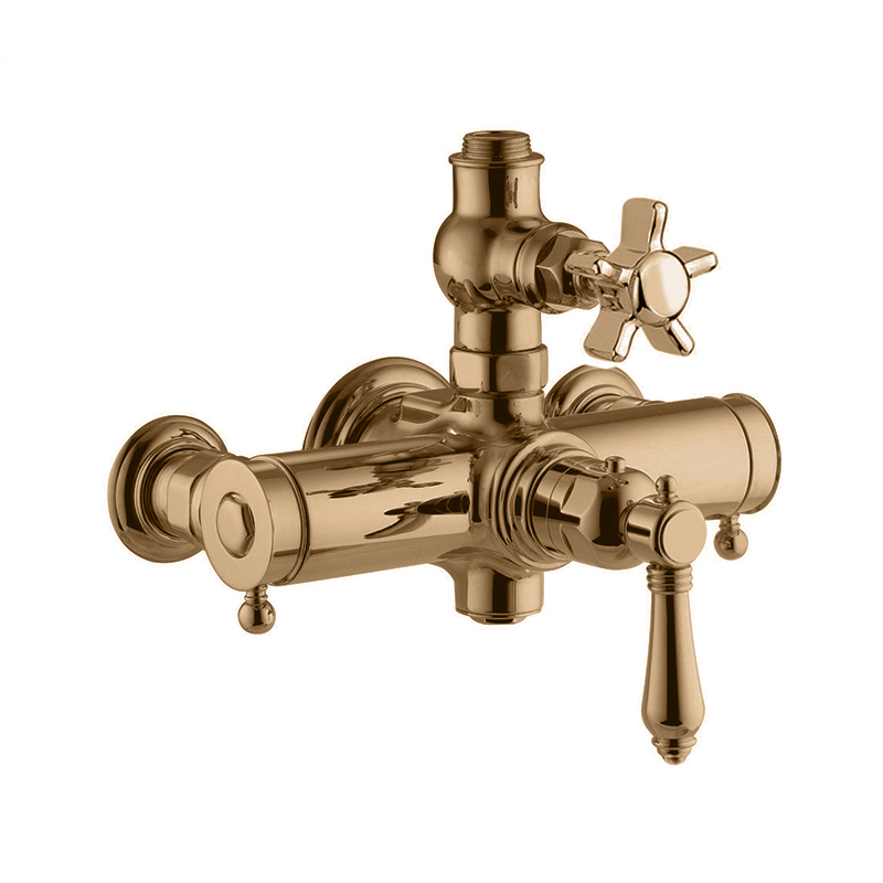 Смеситель для душа, цвет бронза (Bronzato, Bronzed Plated)