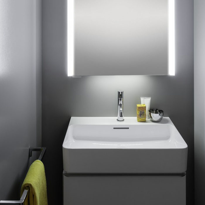 Раковины Laufen VAL Раковина 650х420х115мм с 1 отв. под смеситель, цвет: белый (2 последние со склада продаем с базой 4.0231.2.110) 