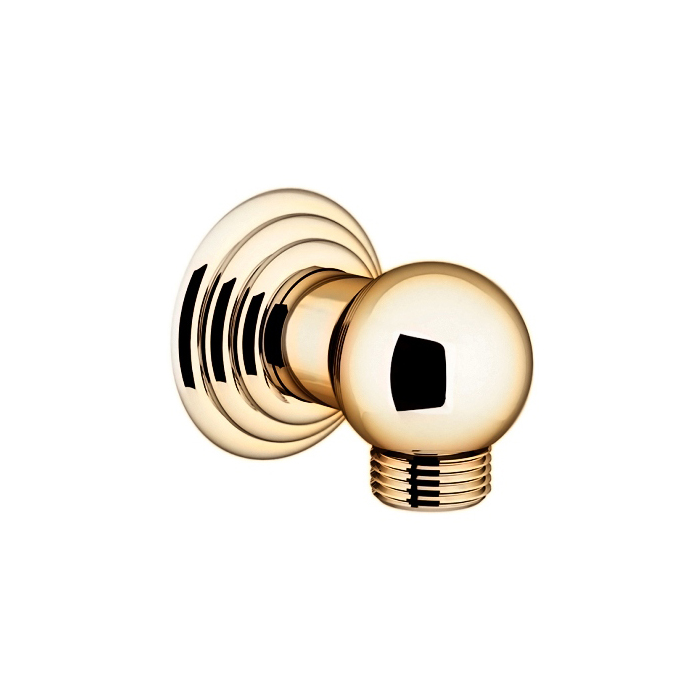 Выпуск для душа, цвет золото