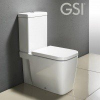 Сиденья для унитазов Сиденье с крышкой для унитаза, Soft Close (белый, хром) 