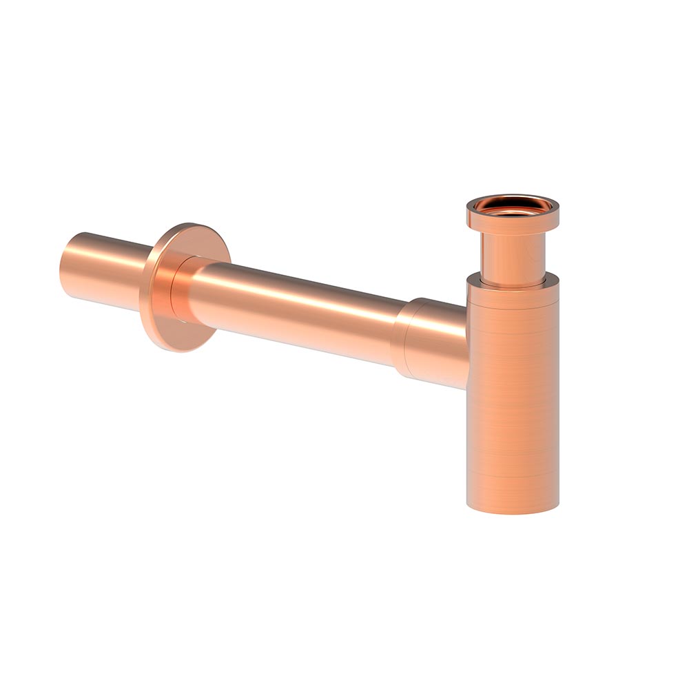 Комплектующие Сифон для раковины, цвет ROSE GOLD 