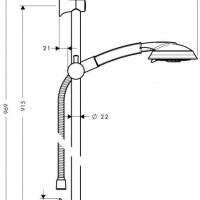 Душевая программа Душевой гарнитур 
