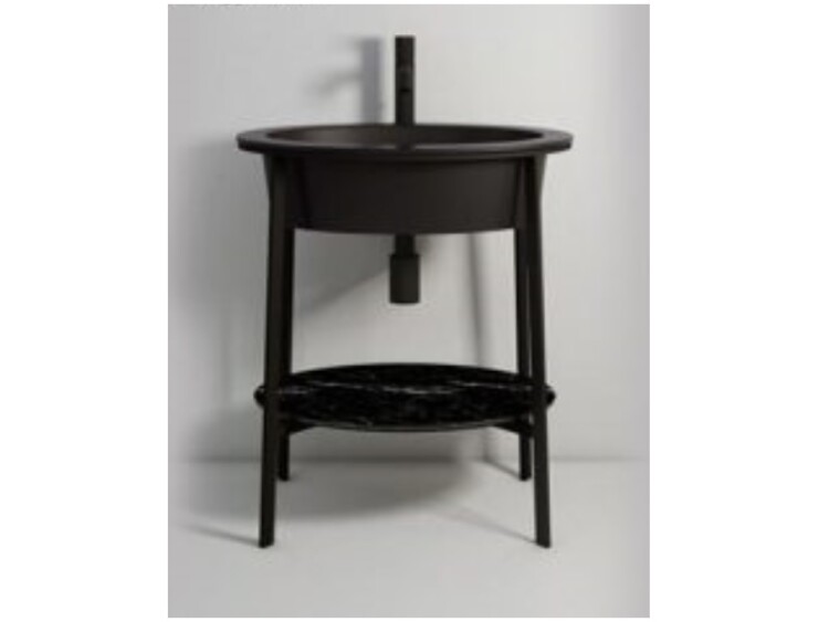 Мебель для ванной Мебельная полка, цвет Nero Marquina 