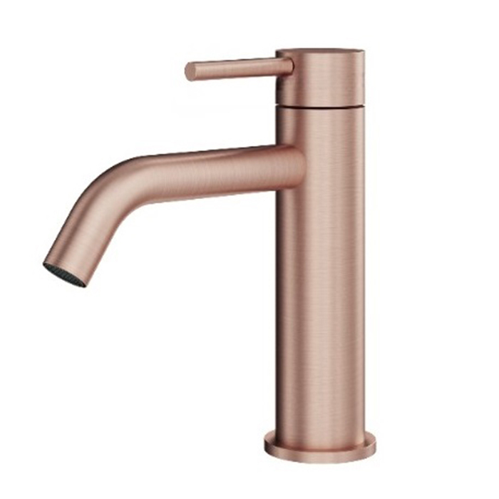 Смесители Смеситель для раковины без донного клапана, медь брашированная 