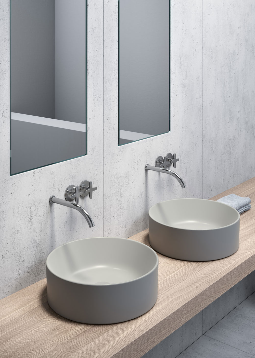 Раковины Раковина - чаша накладная кркглая 400x400 мм 