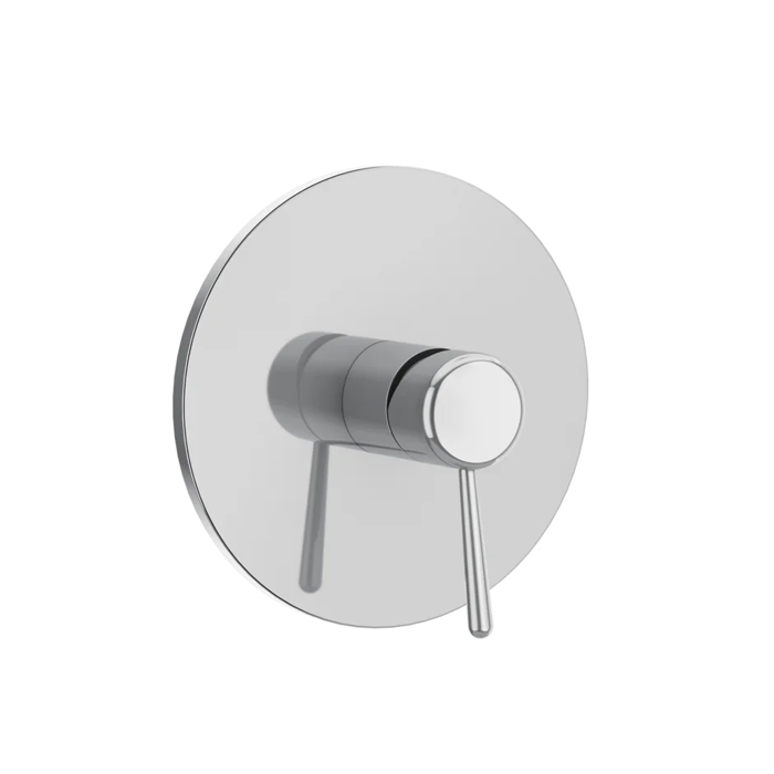 Смесители Встраиваемый однорычажный смеситель(внешние части), цвет хром 