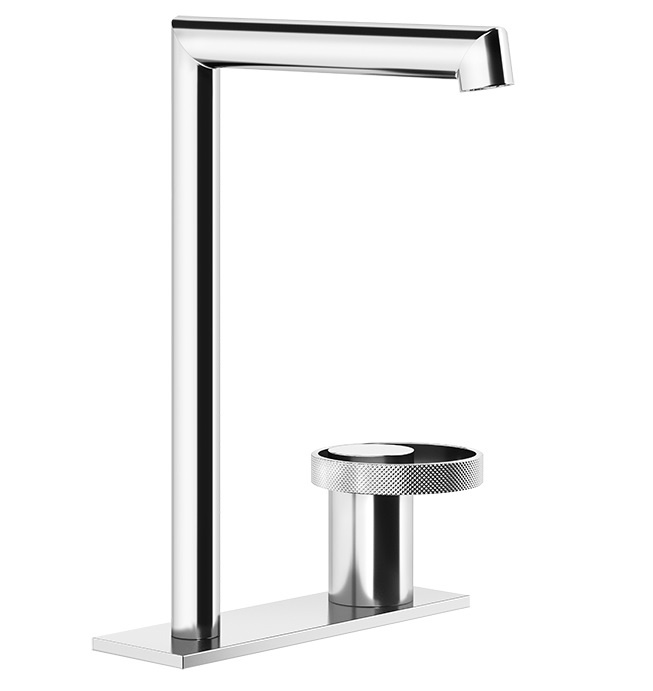 Смесители Высокий смеситель для раковины хром 