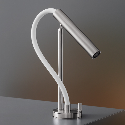 Смесители Настольный запорный клапан для холодной воды с настраиваемым и съемным вращающимся краном. Высота 260 мм AST12 