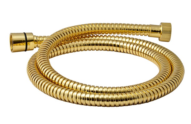 Комплектующие Душевой шланг 150 см, золото 