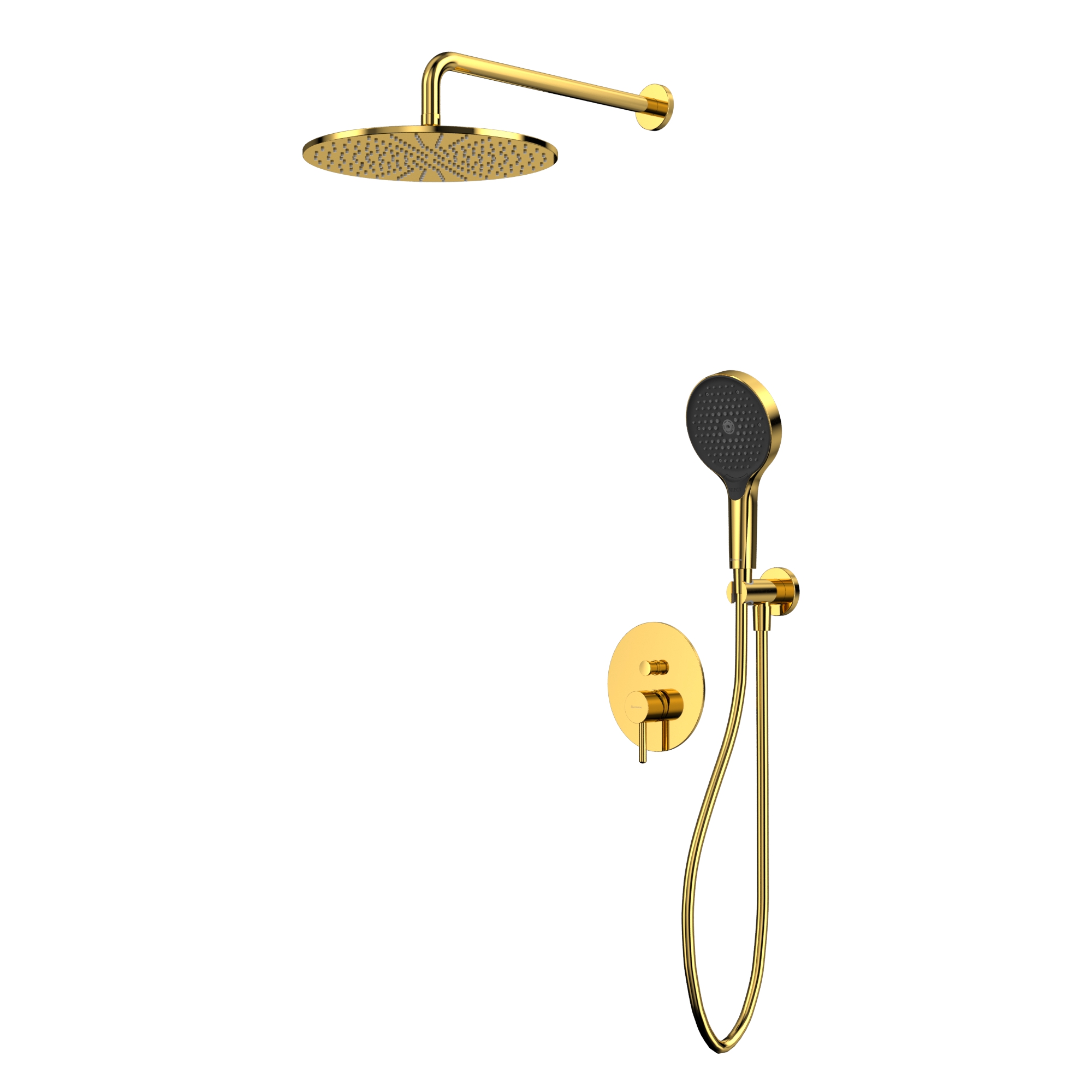 Душевая программа Система для душа скрытого монтажа YSET04TOPGL (золото) 