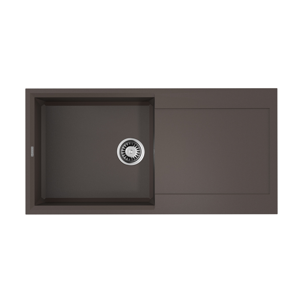 Кухонные мойки Кухонная мойка 1000x500x200 Sakaime 100-DC Tetogranit/темный шоколад 