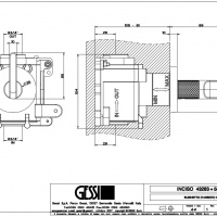 Смесители Запорный кран для термостатического смесителя высокой производительности, резьба 3/4&, внешняя часть, цвет nero XL 