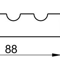 Аксессуары для ванной Крючок для полотенца двойной 