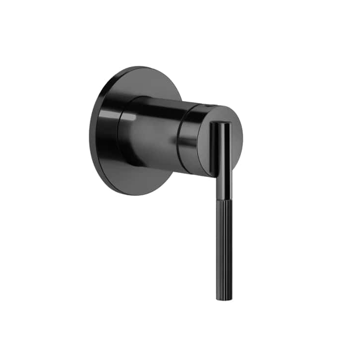 Смесители Смеситель для раковины встраиваемый, однорычажный, внешняя часть, цвет Black Metal PVD 