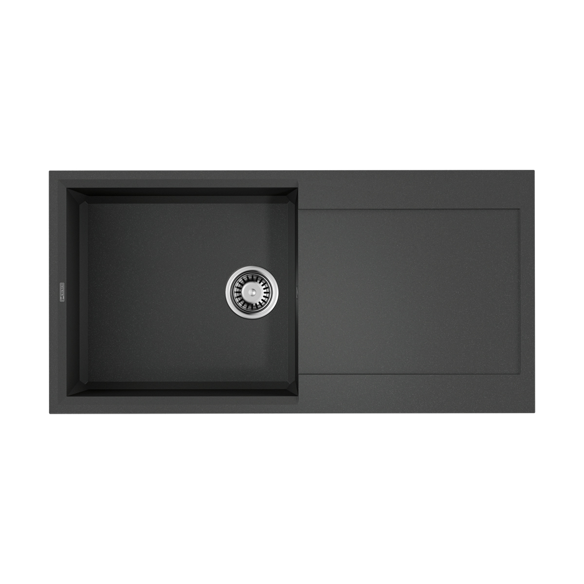 Кухонные мойки Кухонная мойка 1000x500x200 Sakaime 100-PL Tetogranit/платина 