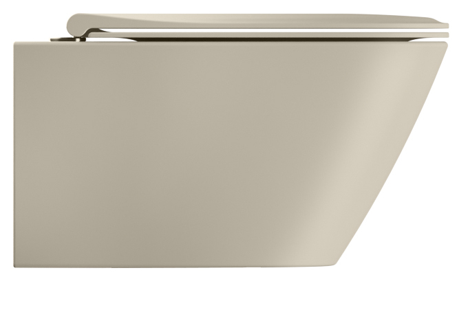 Унитазы Унитаз подвесной 540×370 мм, Swirlflush, с креплением FISR4, цвет матовый Creta 