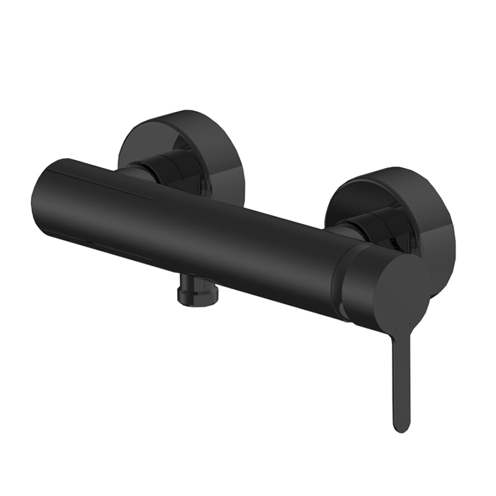 Snap Смеситель для душа, настенный, цвет: чёрный матовый